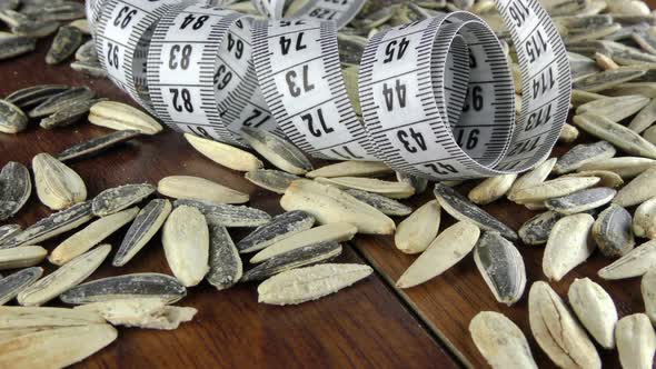 Sunflower Seeds And Measurement 