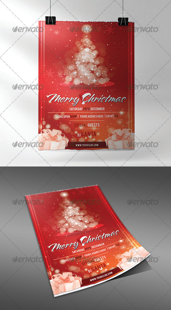 Christmas Flyer - Flyers Print Templates