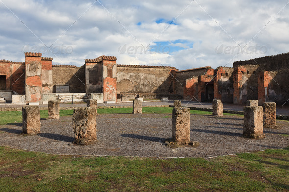 Pompei, Italy  - Stock Photo - Images