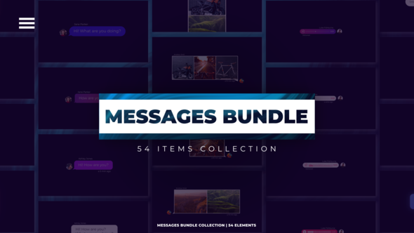 Messages Bundle Elements template preview