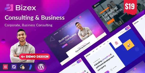 Bizex - Business Consulting WordPress Theme