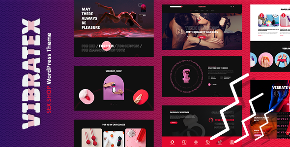 Vibratex Adult Toys Shop WordPress Theme by just themes