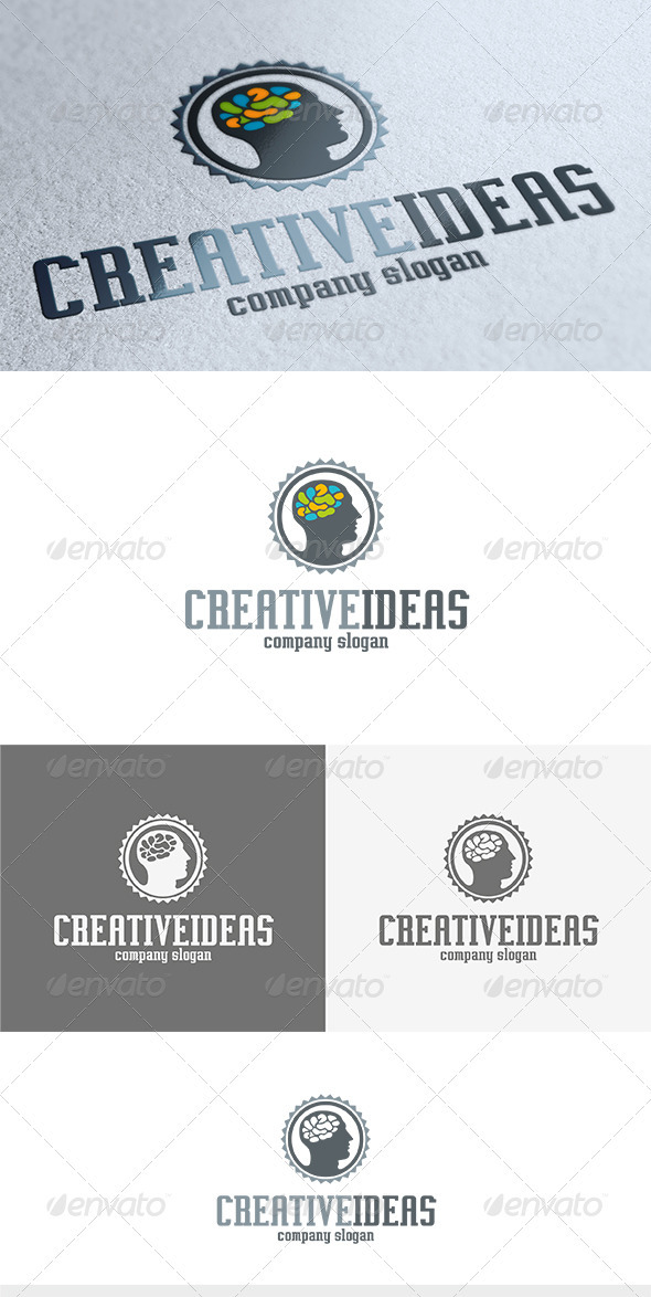 Creative Ideas Logo - Humans Logo Templates