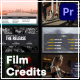 Film Credits for Premiere Pro - VideoHive Item for Sale