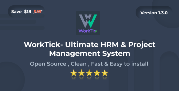 [DOWNLOAD]WorkTick -  HRM & Project Management
