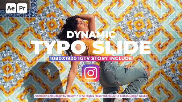Dynamic Typo Slideshow for Premiere Pro