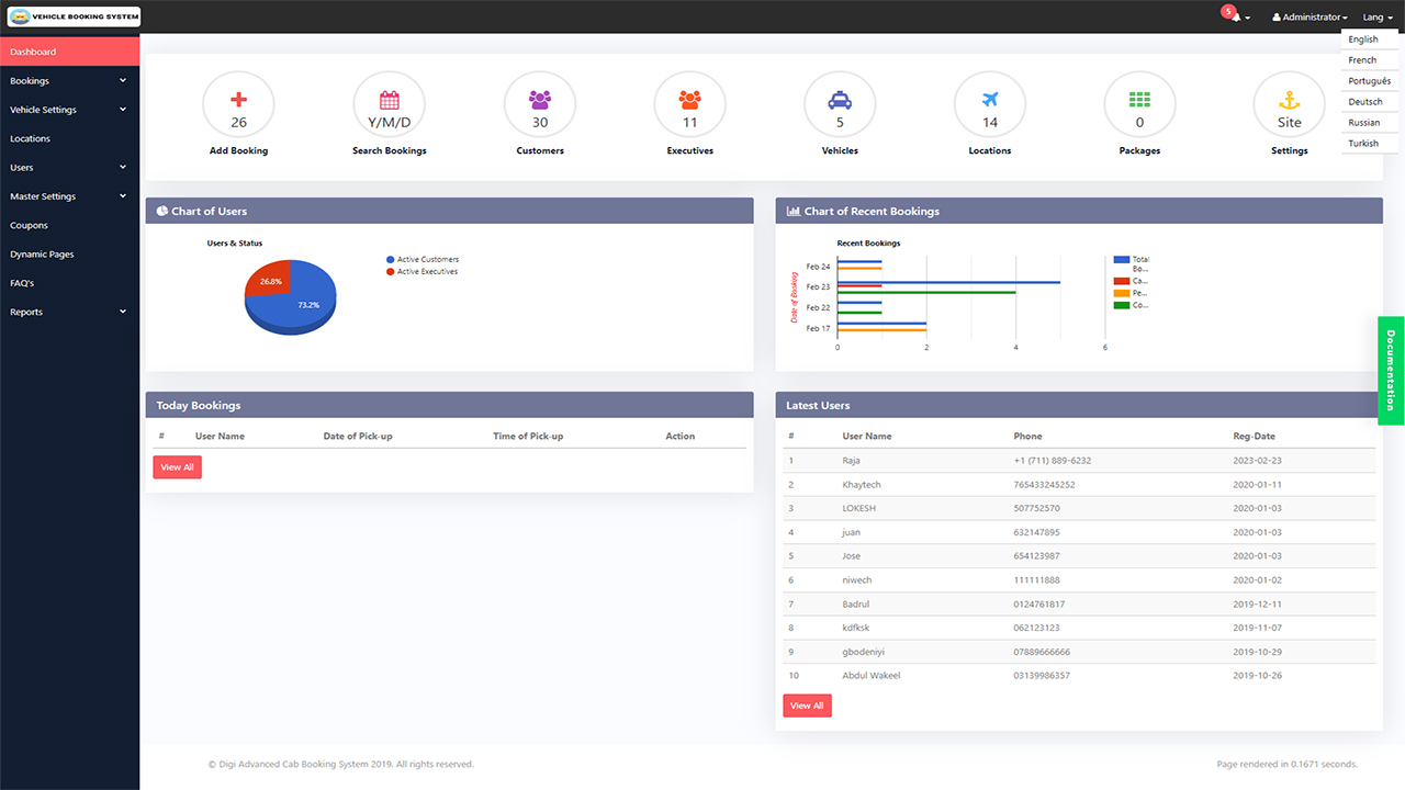 Digi Online Vehicle Booking System - DOVBS by DigiSamaritan | CodeCanyon