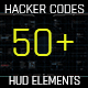 Hacker HUD Elements For Premiere Pro - VideoHive Item for Sale