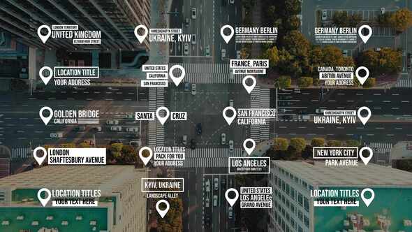 Location Titles 1.0 | After Effects Titles template preview