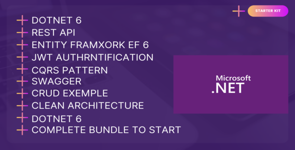 [DOWNLOAD]API DOTNET Starter whith JWT authentification