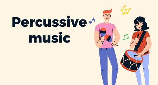 Percussive music