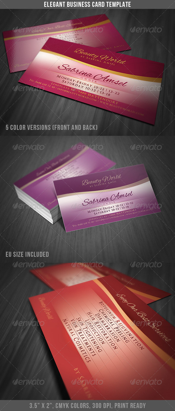 Elegant Business Card - Corporate Business Cards