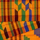 High angle view of kente cloth shot from above - PhotoDune Item for Sale
