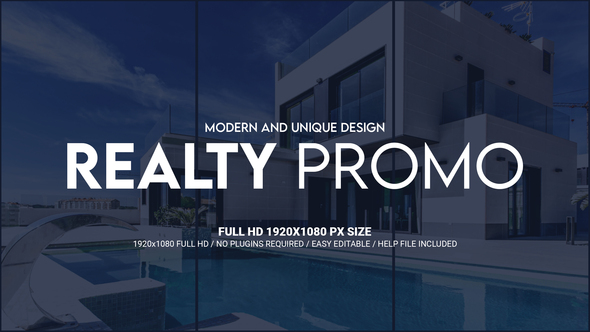 Real Estate Promo Product Promo template preview