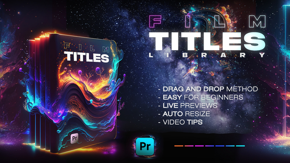 Pro Titles Library | Cinematic Titles & FX for Premiere Pro