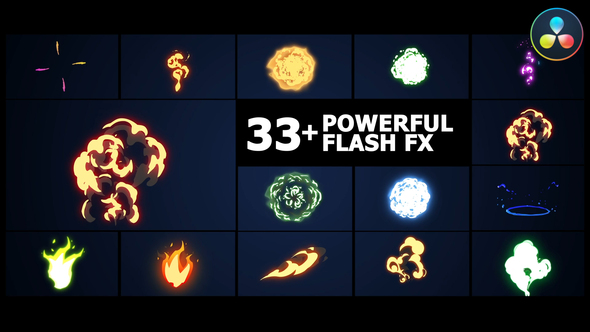Powerful Flash FX Pack | DaVinci Resolve