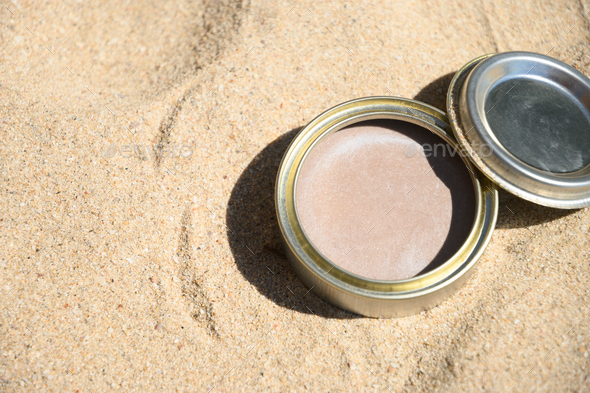 S zinc on sand. Best and long lasting skin from active sun and UV protection while surfing.