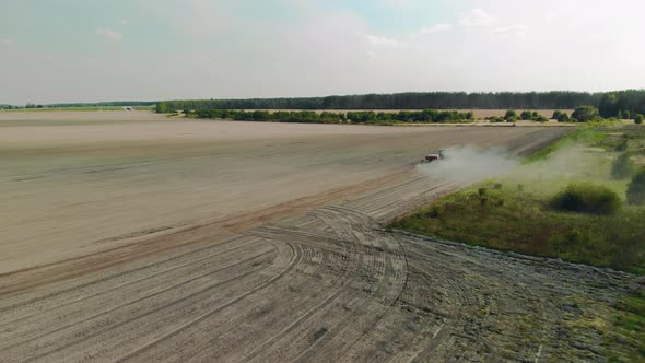 An Energy Intensive Tractor with a Tillage Sowing Unit Producing Cultivation of Poor Arid Farmland alt