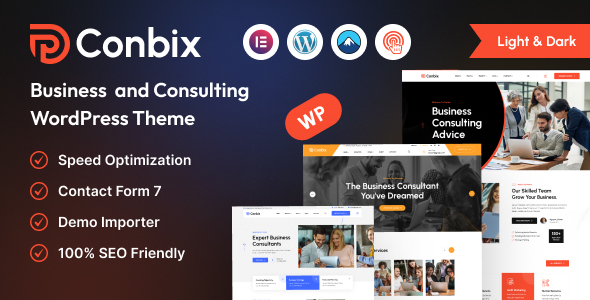 Conbix – Business Consulting WordPress Theme