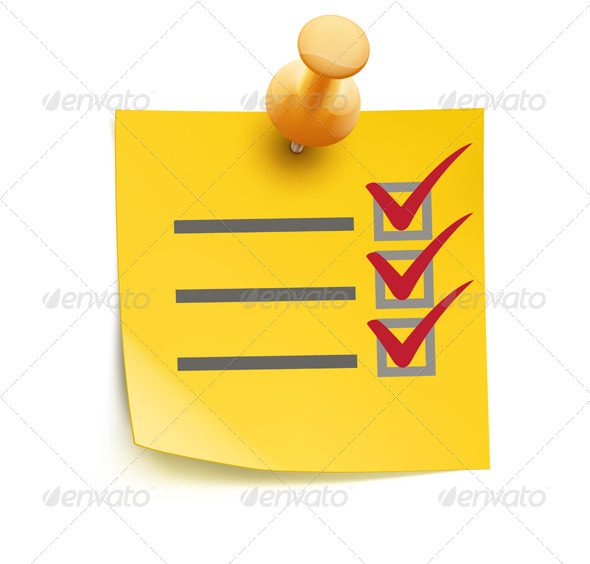 Yellow Check List - Concepts Business