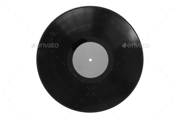 vinyl album png isolated retro record
