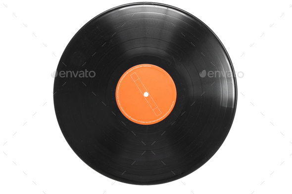vinyl album png isolated retro record