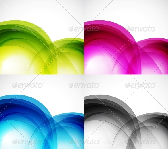 Wave Color Backgrounds - Backgrounds Decorative