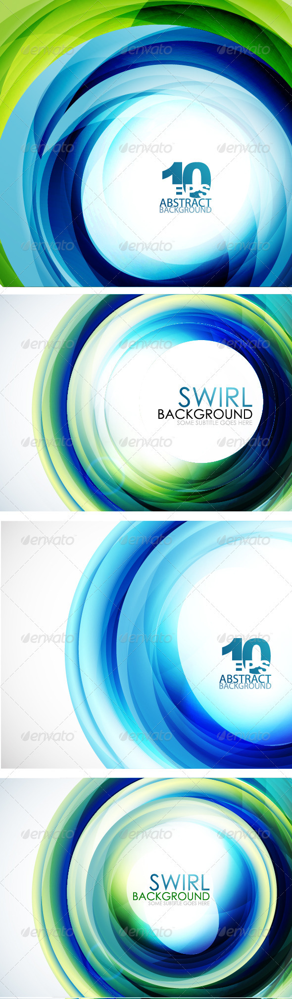 Blue Swirl Backgrounds - Backgrounds Decorative