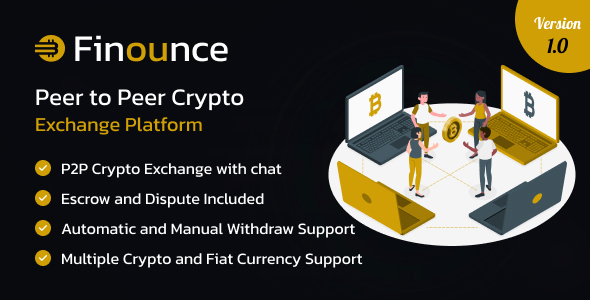 Finounce  An Advance Peer to Peer Crypto Exchange Platform