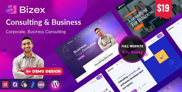 Bizex – Business Consulting Theme