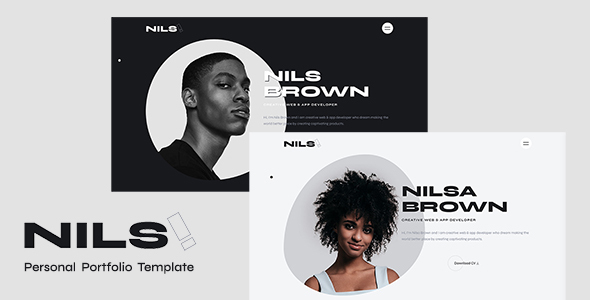 Lovely Nils - Personal Portfolio Template