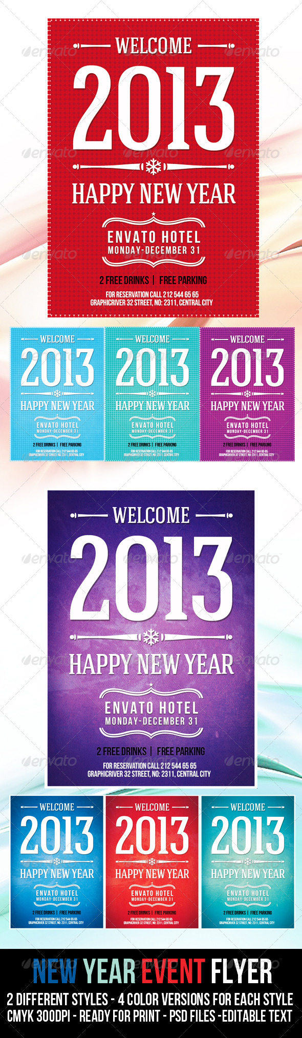 New Year Event Flyer - Events Flyers