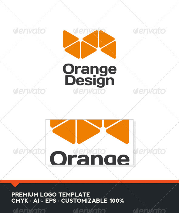 Orange Design Logo Template - Nature Logo Templates