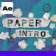 Paper Intro - VideoHive Item for Sale