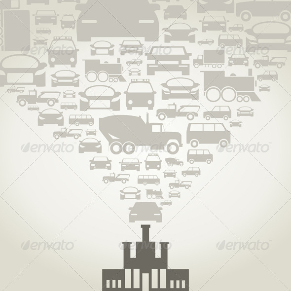 Automobile Factory - Buildings Objects
