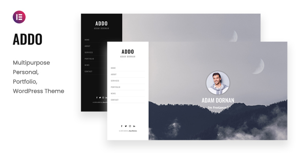 ADDO - Elementor Portfolio WordPress Theme