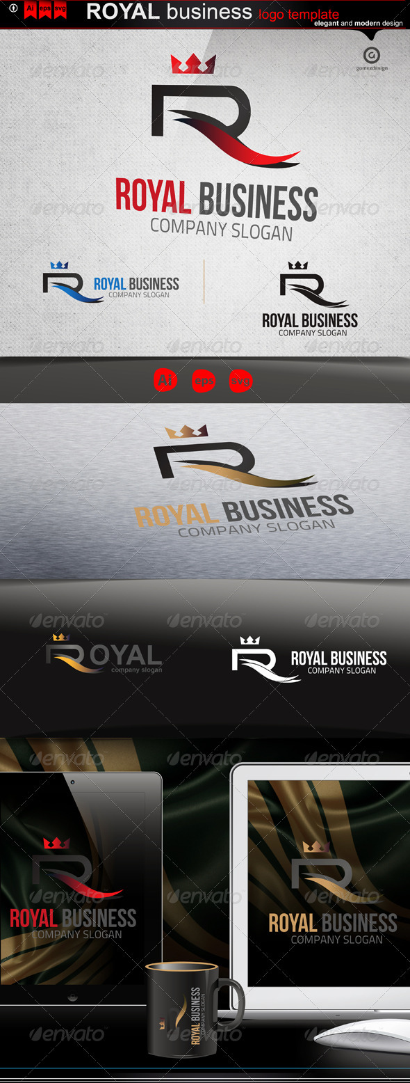 Royal Business - Letters Logo Templates