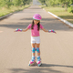 The child unsuccessfully learns to rollerblade - PhotoDune Item for Sale