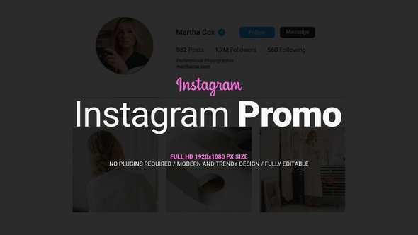 Instagram Promo Product Promo template preview