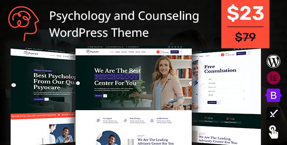 Psyocare – Psychology and Counseling WordPress Theme