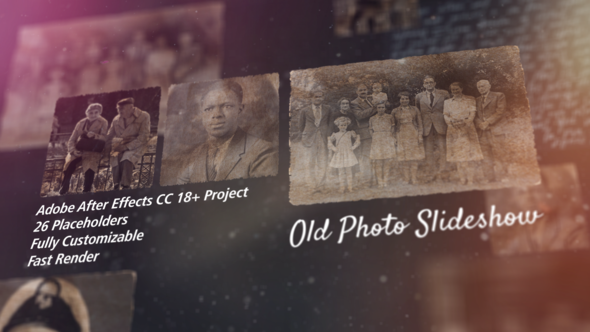 Historical Old Photo Slideshow, After Effects Project Files | VideoHive