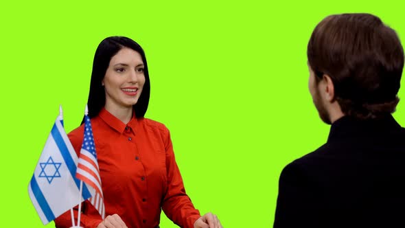 Negotiations Of Israel And USA About Cooperation alt