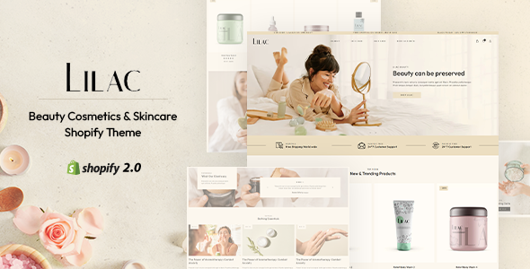 Lilac – Beauty & Cosmetic Shopify Theme