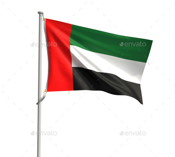 Uae flag united arab emirate all middle eastern flags persian gulf country national dubai freedom i