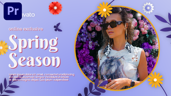 Spring Season (MOGRT) alt