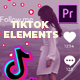 Creative and Modern TikTok Elements - VideoHive Item for Sale