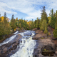 The Cross River on the north shore of Lake Superior in northern Minnesota during autumn - PhotoDune Item for Sale