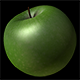 Keyable Rotating Green Apple With Alpha - VideoHive Item for Sale