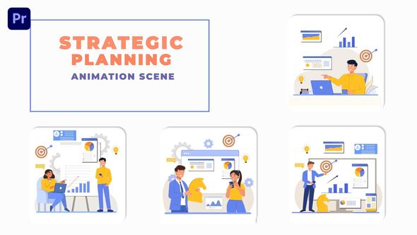 Business Planning Strategy Premiere Pro Animation