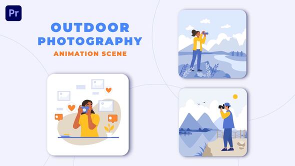 Premiere Pro Outdoor Photography Animation Scene